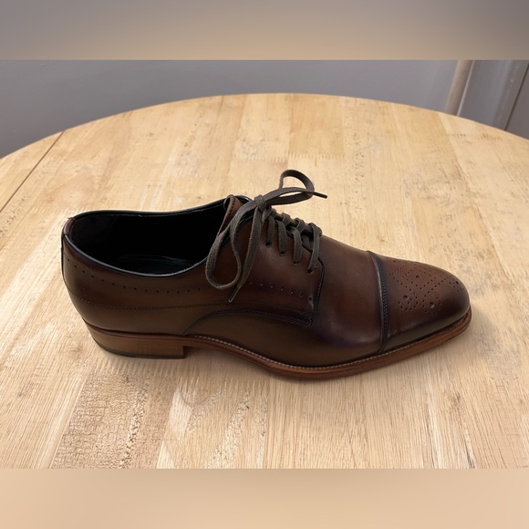 Johnston & Murphy, Kingston captoe made in Italy 24-1910 8M - Picture 2 of 5